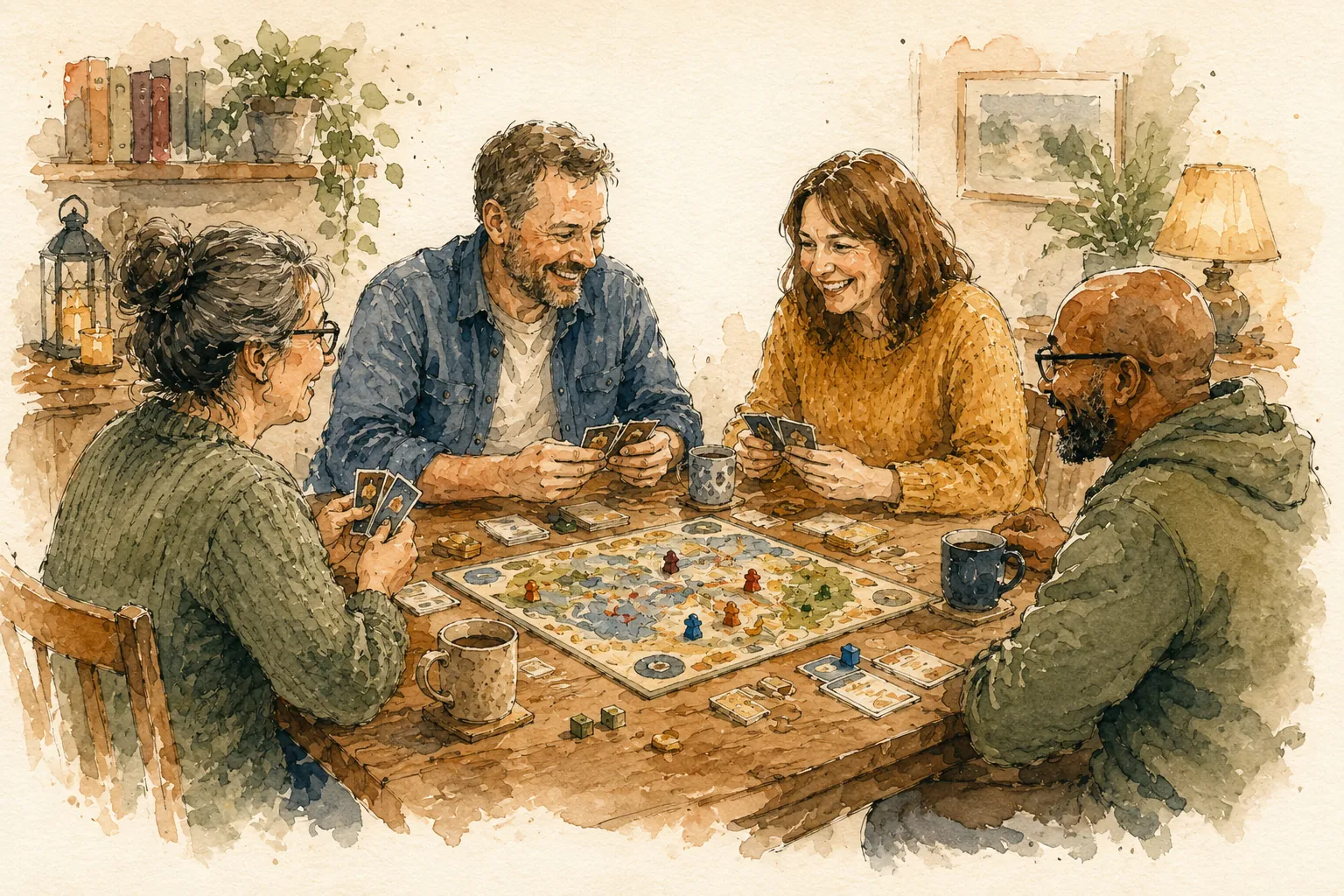 Board games laid out on tables at Ardee Library