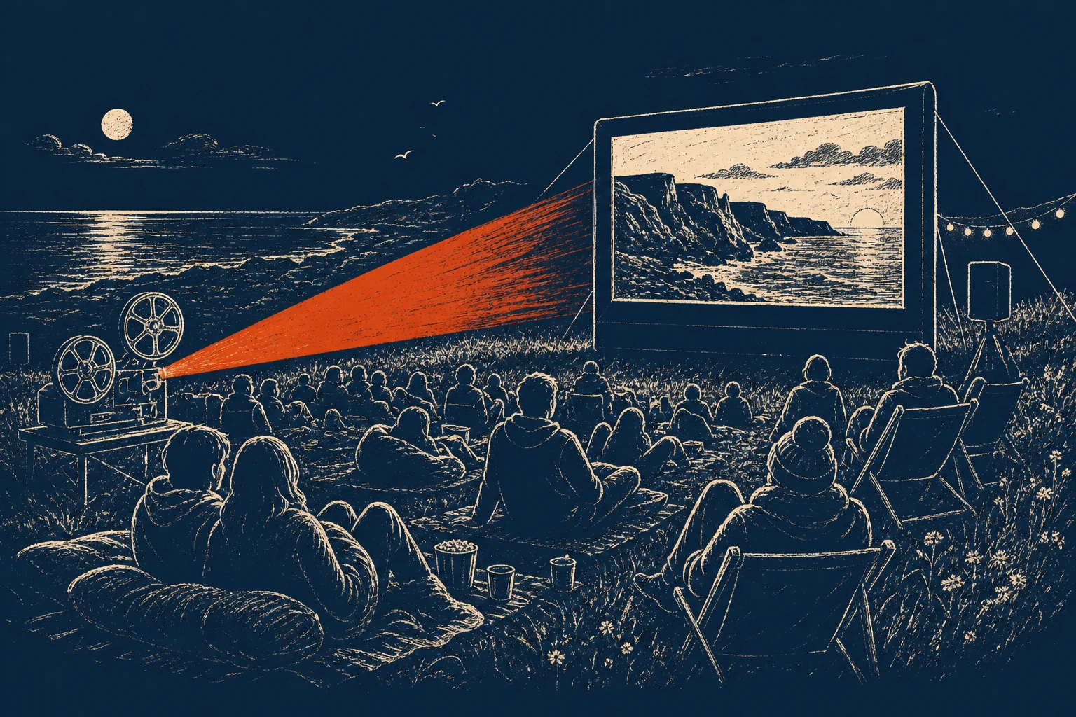 Outdoor cinema Con Smith Park Cavan town August 2026