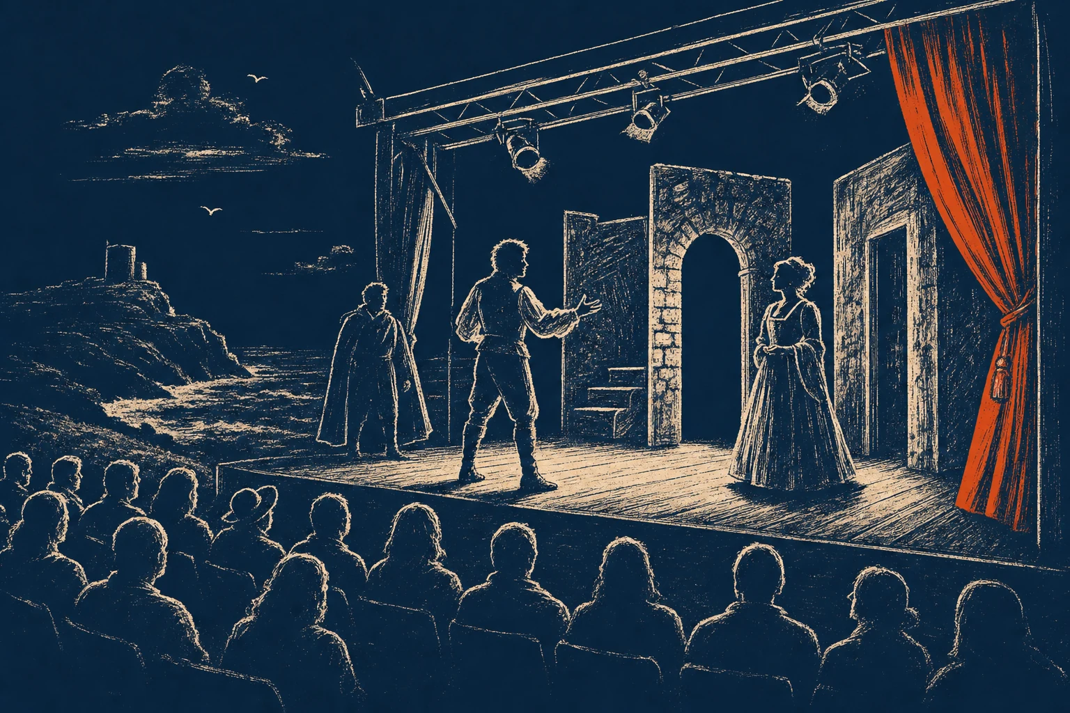 Studio 1a theatre in Bangor, home of Bangor Drama Club