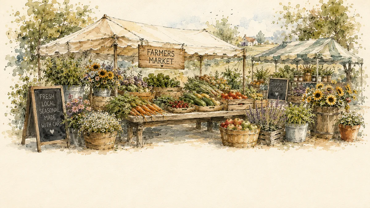 Farmers market, Co. Louth